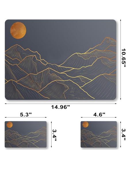 Cubierta de Vinilo para Laptop ToLuLu 15.6" Montaña Abstracta