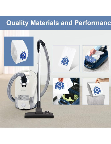 Paquete de 24 bolsas de vacío Dhoua GN para Miele