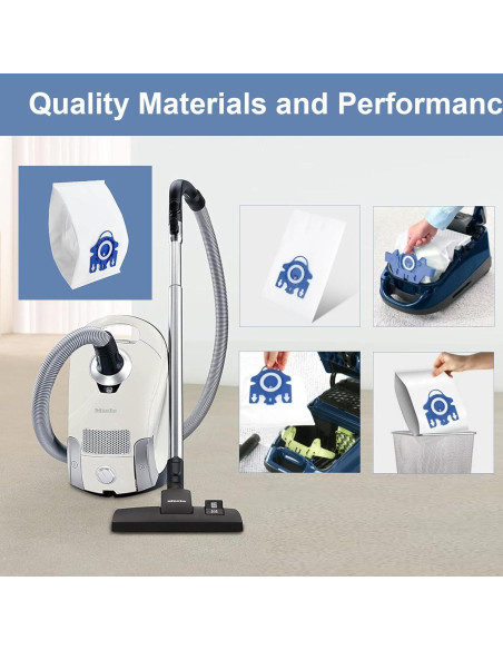 Paquete de 24 bolsas de vacío Dhoua GN para Miele