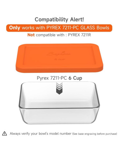 Tapa de Silicona Rectangular SOPHICO 6 Tazas Antifugas