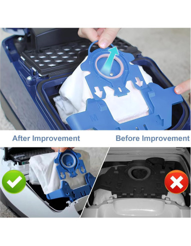 Paquete de 24 bolsas de vacío Dhoua GN para Miele