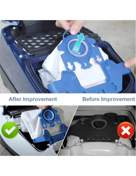 Paquete de 24 bolsas de vacío Dhoua GN para Miele