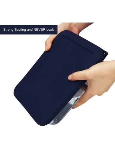 Tapa de Silicona Rectangular SOPHICO 6 Tazas Antifugas