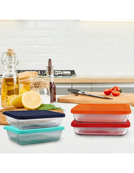 Tapa de Silicona Rectangular SOPHICO 6 Tazas Antifugas