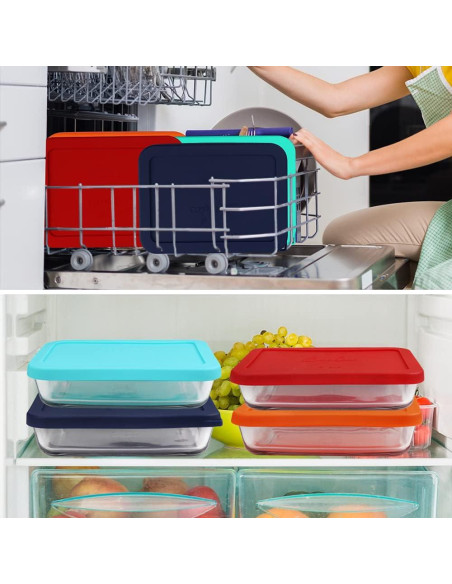 Tapa de Silicona Rectangular SOPHICO 6 Tazas Antifugas