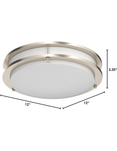 Luz de Techo LED DYMOND 30.48 cm Regulable 5 Temperaturas