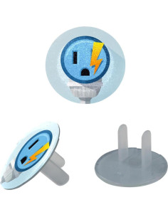 Cubiertas de Enchufe a Prueba de Niños Genérico 24 Piezas 2