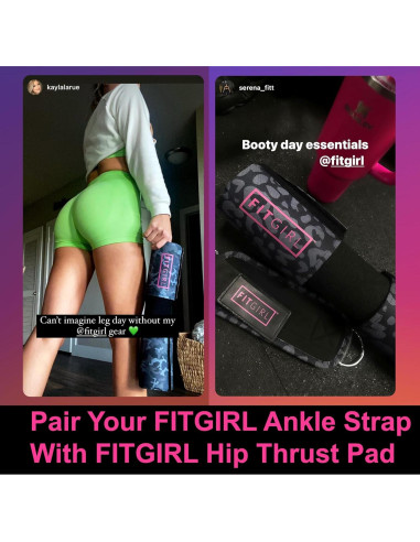 Correa de Tobillo FITGIRL para Ejercicio en Casa y Gimnasio