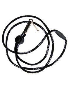 Lanyard Fox 40 Breakaway Negro 91.44 cm con Gancho J