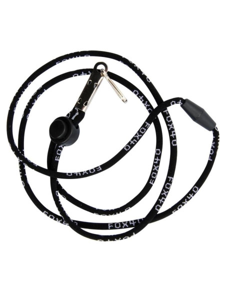 Lanyard Fox 40 Breakaway Negro 91.44 cm con Gancho J