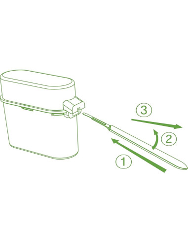 Removedor de Cuchillas de Escalpelo DXM - Almacena 100 Cuchillas