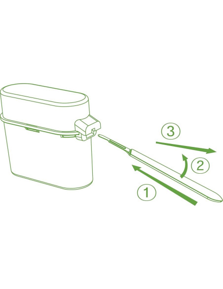 Removedor de Cuchillas de Escalpelo DXM - Almacena 100 Cuchillas