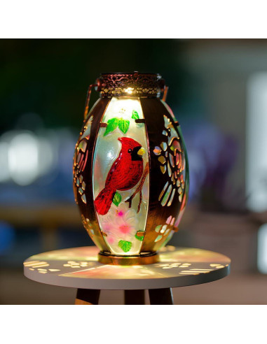 Linterna Solar Starsoul Cardenal 2 PC para Jardín Exterior