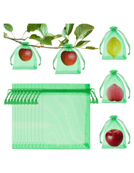 Bolsas de Protección para Frutas Morcheiong 60 Pcs 15x20 cm
