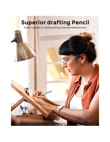 Conjunto de Lápices Mecánicos Nicpro Blocky Gear 0.3mm en Estuche