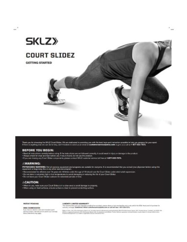 Discos deslizantes de ejercicio SKLZ Slidez para core - Gris