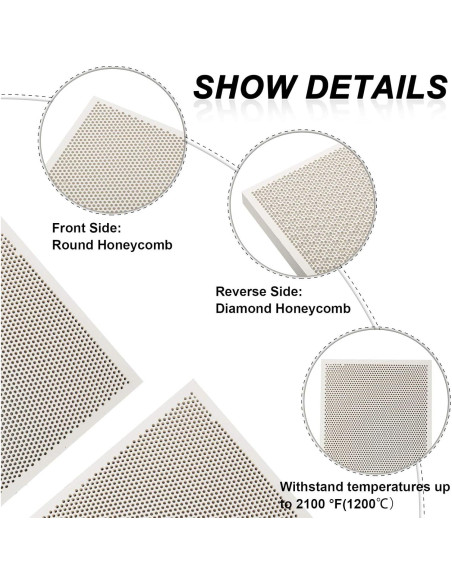 Tablero de Soldadura Cerámica Zonon Panal 16.8x10.9cm