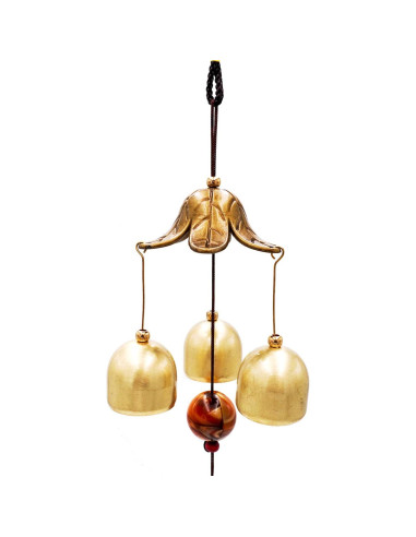 Campanas de Viento de Suerte Banfeng - 2 Piezas 45cm Decoración
