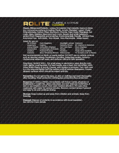 Spray Limpiador Rolite para Plástico y Acrílico 236.6 ml 2