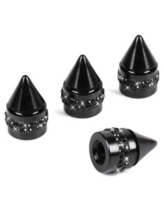 Tapa de Válvula de Neumático ToBeQueen, Paquete de 4, Brillante