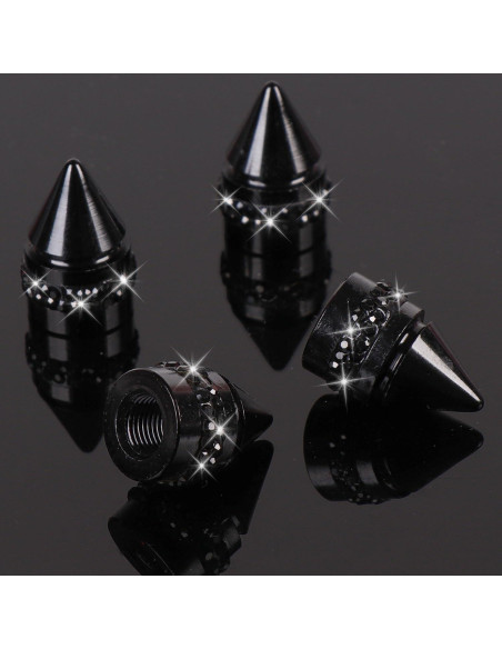 Tapa de Válvula de Neumático ToBeQueen, Paquete de 4, Brillante