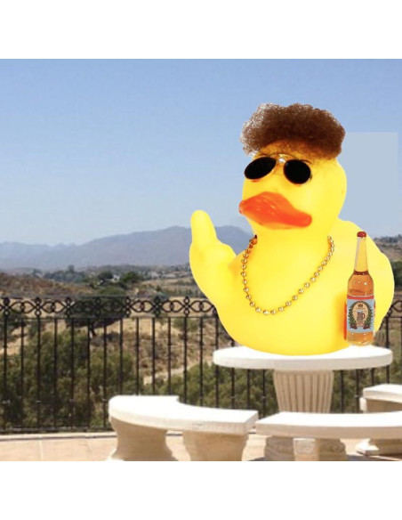 Patito de Goma Amarillo TAOHUAJIANG Decoración Divertida 7.62cm