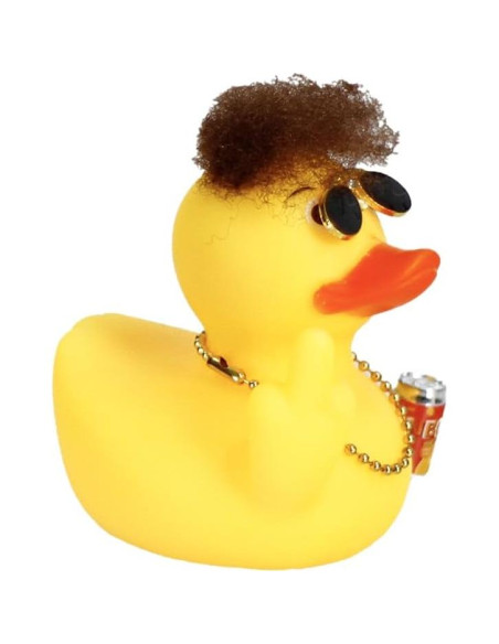 Patito de Goma Amarillo TAOHUAJIANG Decoración Divertida 7.62cm