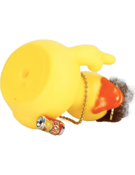 Patito de Goma Amarillo TAOHUAJIANG Decoración Divertida 7.62cm