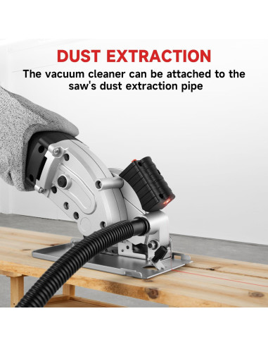 Sierra Circular Inalámbrica Eastvolt 20V 8.57 cm 5000RPM