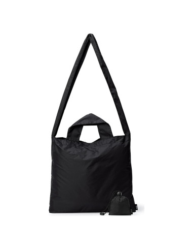 Bolsa de Compras Plegable KALIDI Negra Reutilizable 27.2 kg