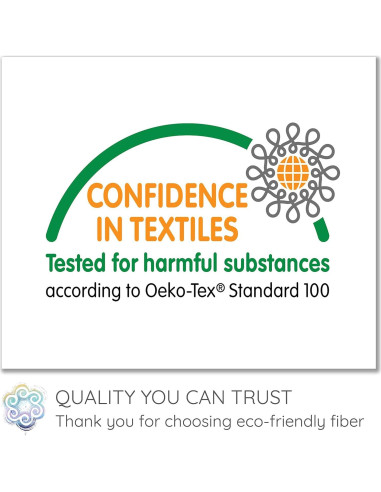 Fibra de Seda Eri Roja Natural 50g - Living Dreams