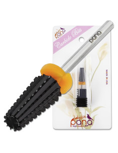 Broca de Carburo PANA 5-en-1 Doble Grueso 3/32" Negra