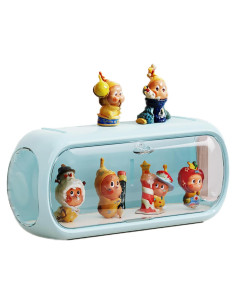 Caja de Exhibición Acrílica WMM 29.7x10.4x13.2 cm Azul