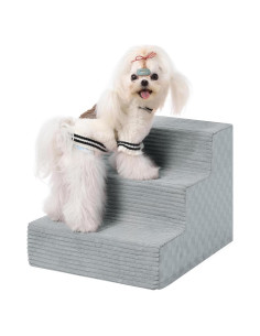 Escaleras para Perros Pequeños Vfrog 3 Pasos 33 cm Antideslizantes