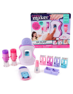 Cool Maker Estudio de Uñas GO GLAM - Kit de Manicura 200 Uñas