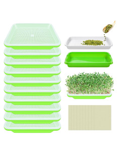 Bandejas Germinadoras Legigo 10 Paquetes Sin Tapas 33x25cm