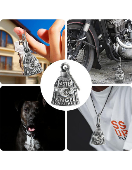 Campana de Motocicleta Dream Apparel Ángel Guardián 6.99cm