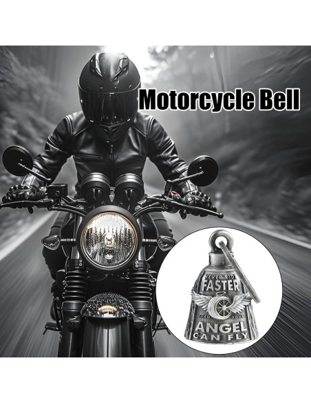 Campana de Motocicleta Dream Apparel Ángel Guardián 6.99cm