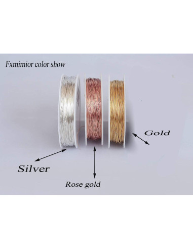 Pinzas de cabello de perlas y cristales fxmimior - Paquete de 3