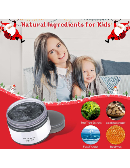 Cera de Color Temporal para Cabello Jebousike 120g - 10 Colores