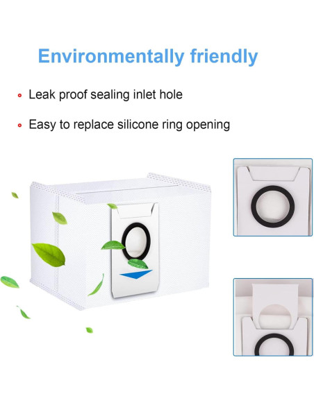 14 Bolsas de Vacío Dhoua para Aspiradora ECOVACS DEEBOT