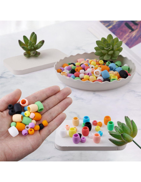 100 Perlas de Silicona para Cabello Jyukan - Accesorios Coloridos