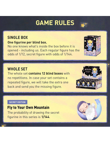 Figuras POP MART Nyota Creciendo a tu manera - Caja Ciega