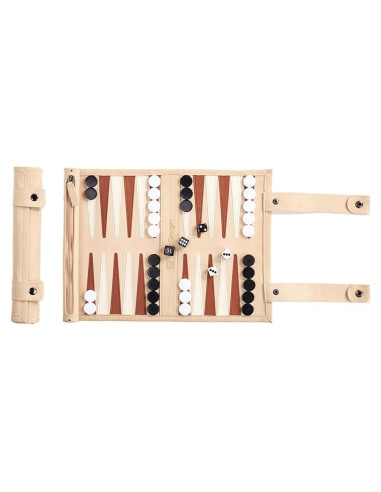 Juego de Backgammon Portátil McGregri - Plegable y Ligero