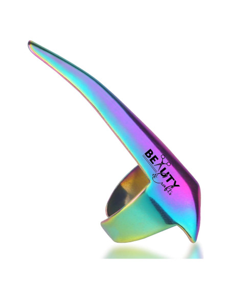 Anillo de Partición de Cabello Beauty & Crafts - Acero Inoxidable