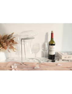 Soporte para Secar Decantadores de Vino QPIX con Cepillos 2
