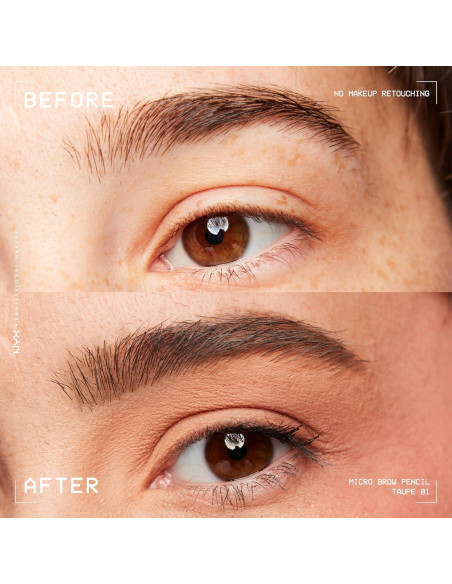 Lápiz de Cejas Micro NYX Professional Makeup - Taupe
