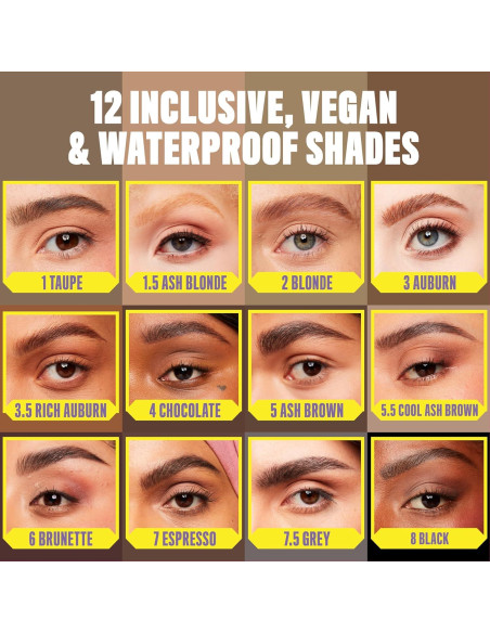 Lápiz de Cejas Micro NYX Professional Makeup - Taupe