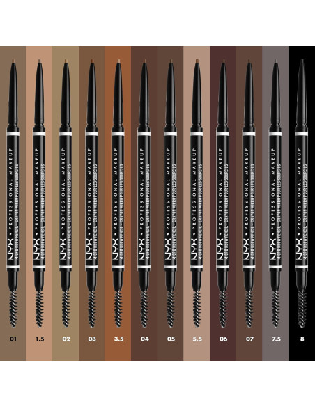 Lápiz de Cejas Micro NYX Professional Makeup - Taupe