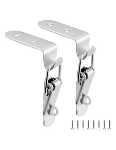 Pestillo de Ángulo 90 Grados ZIUZI Acero Inoxidable 2 Pcs